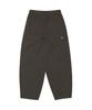 Nomaenyueol Wave Curved Cotton Pants - Charcoal
