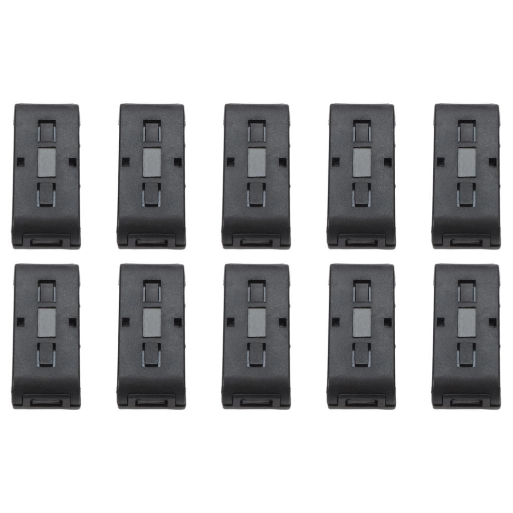 Ferrite Cores for Electromagnetic Interference Reduction 10PCS Clip Set Designed for USB Mouse and Keyboard Cables