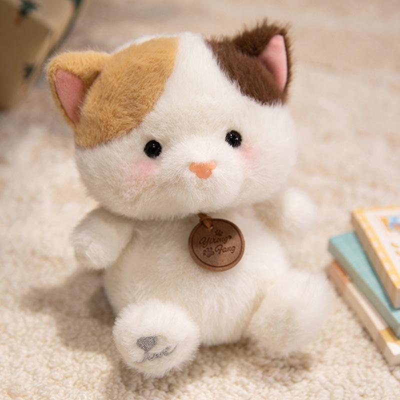 Cute Sitting Animals Red Panda Fox Sloth Cat Soft Plush Dolls Stuffed Capybara Pig Plushie Baby Toys Gifts For Children