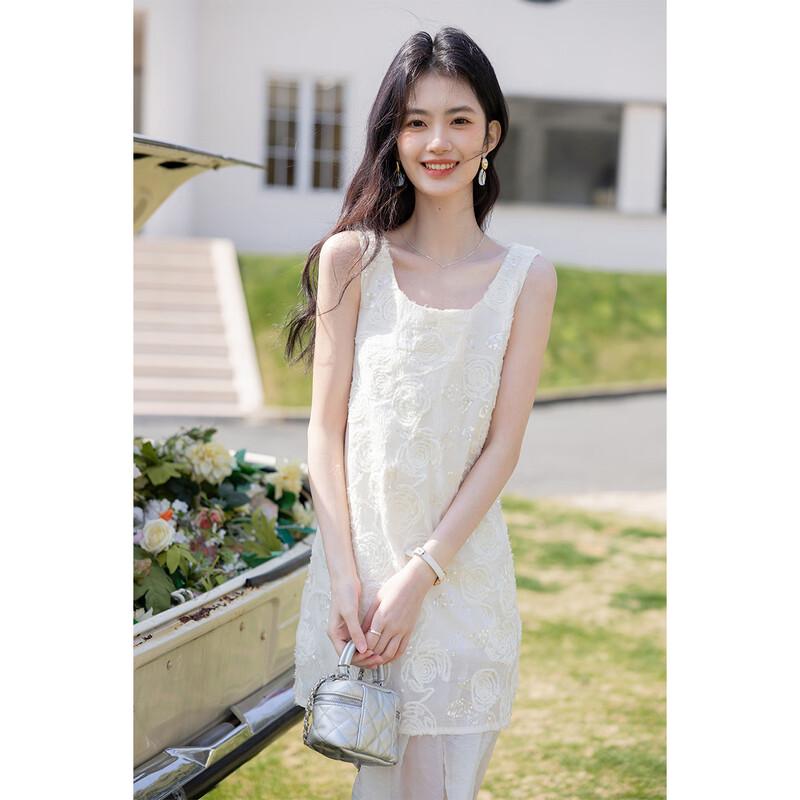 MOCARNA Women's Casual A-Line Vest Dress