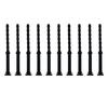 10Pcs 25mm PC Case Fan Soft Silicone Anti Noise Reducing Vibration Screw Fan Rivet for Computer Hardware Equipment