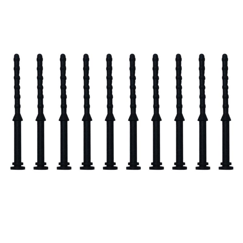 10Pcs 25mm PC Case Fan Soft Silicone Anti Noise Reducing Vibration Screw Fan Rivet for Computer Hardware Equipment