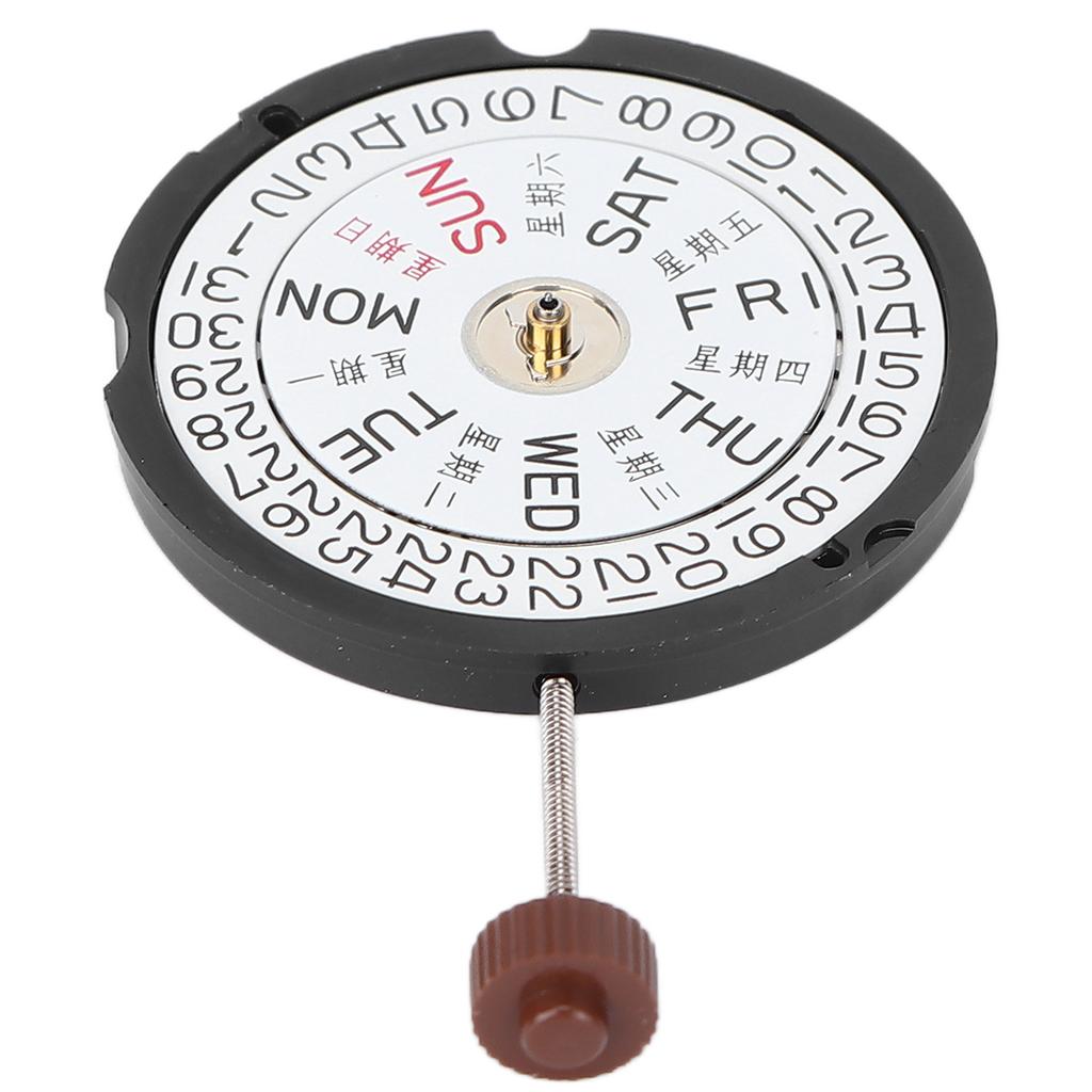 507 Replacement Watch Movement Day Date Calendar Watch Movement Repair Parts for Watchmaker