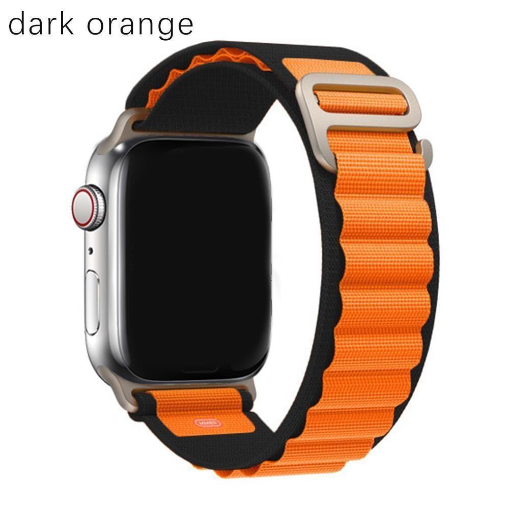 Alpine Loop Band for Apple Watch Ultra 2/Ultra 49mm 45mm 41mm 44mm 40mm 42mm Sport Nylon Outdool Breathable Strap for iWatch Series 9 8 7 SE 6 5 4 3