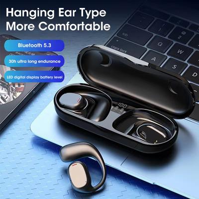 Bluetooth Wireless Earphones Waterproof Sports Headphones TWS HD Call HiFi 5D Stereo Smart Noise Reduction Earbuds