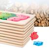 Holzpuzzles für Kinder, Zahlenpuzzle, Dinosaurierpuzzles und Tiere, Verkehr, Charakter-Puzzlespielzeug für Jungen und Mädchen, ideales Geschenk, 1–6