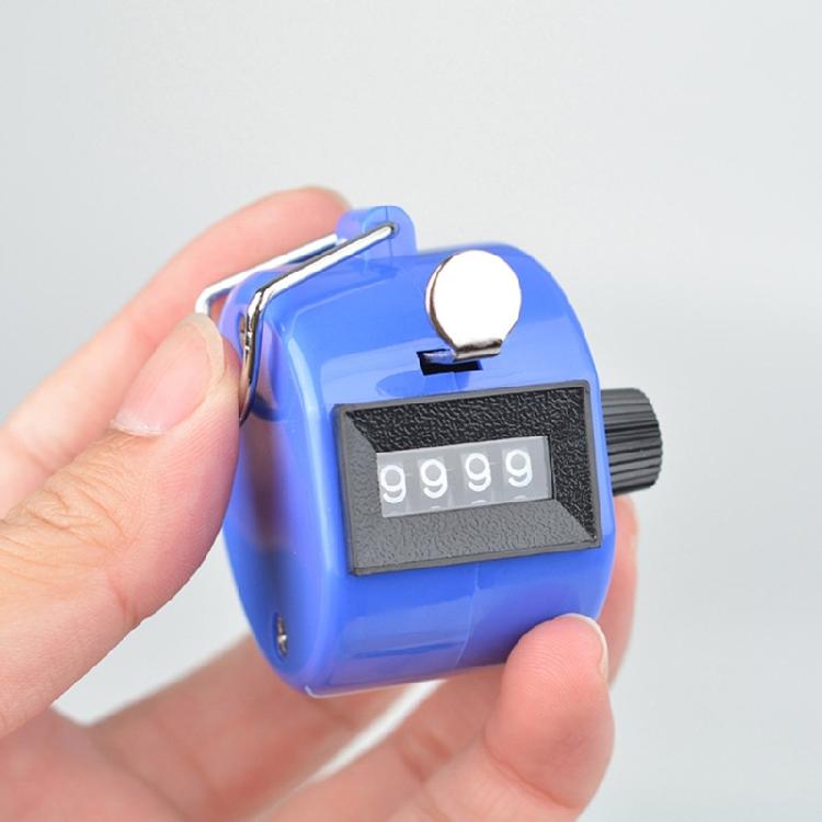 4-Digits Hand Mechanical Counters Clickers Pitch Counter Hand Manual Clickers