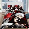 Anime Duvet Pillowcase Bedding Set Adult Boy Girl T-Tokyo G-Ghoul Bedroom Decoration Children Single Double Large Size Gift