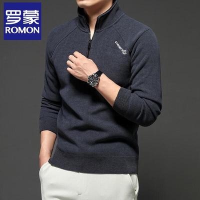 Men's Winter Half-Zip Fleece Sweatshirt