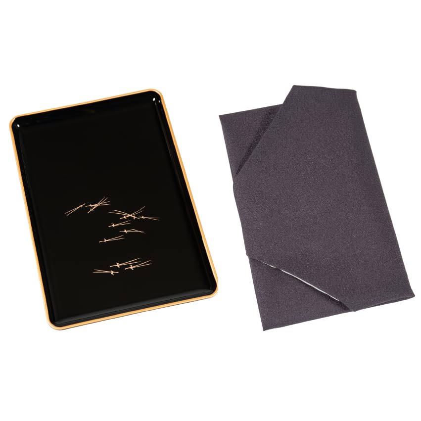 

Санмани Фукуса (Японская традиционная ткань) для празднования и соболезнования. Аутентичный, сделано в Японии, с подставкой. Классический дизайн для обоих