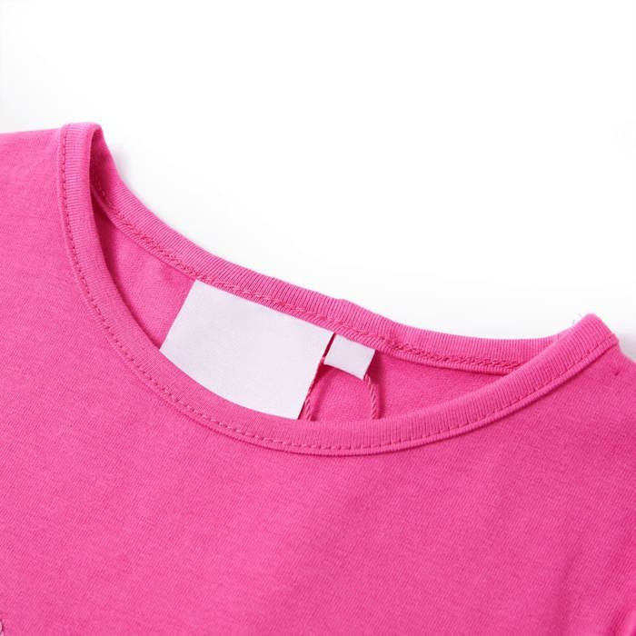 Children's T-shirt with Short Sleeves Dark Pink 92/104/116/128/140