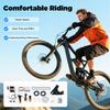 350W Electric Bike Conversion Kit, 36V Brush Motor for Mountain Bike, Installs with Freewheel, Digital Display System for Adults