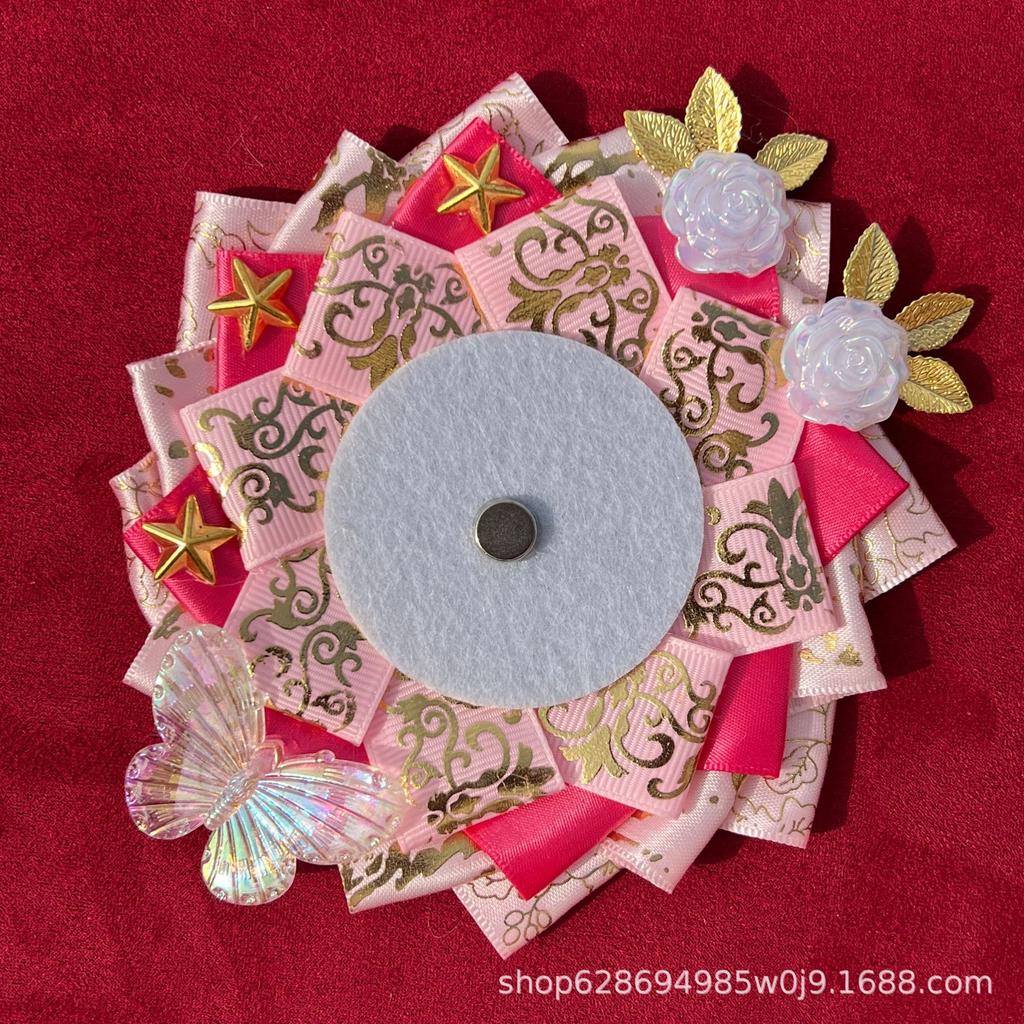 2025 new cabbage badge holder two-dimensional peripheral pendant bar star decorative brooch display holder in stock