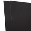 2 Pieces Black Canvas Art Panels with Wooden Frame for Painting