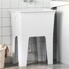 Laundry Tub White 59x41x75 Cm Resin
