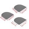 Chair Cushion Slip Proof Seating Cushion Semicircular Cooling Fabric Chair Cushions for Kitchen Dining or Office Use
