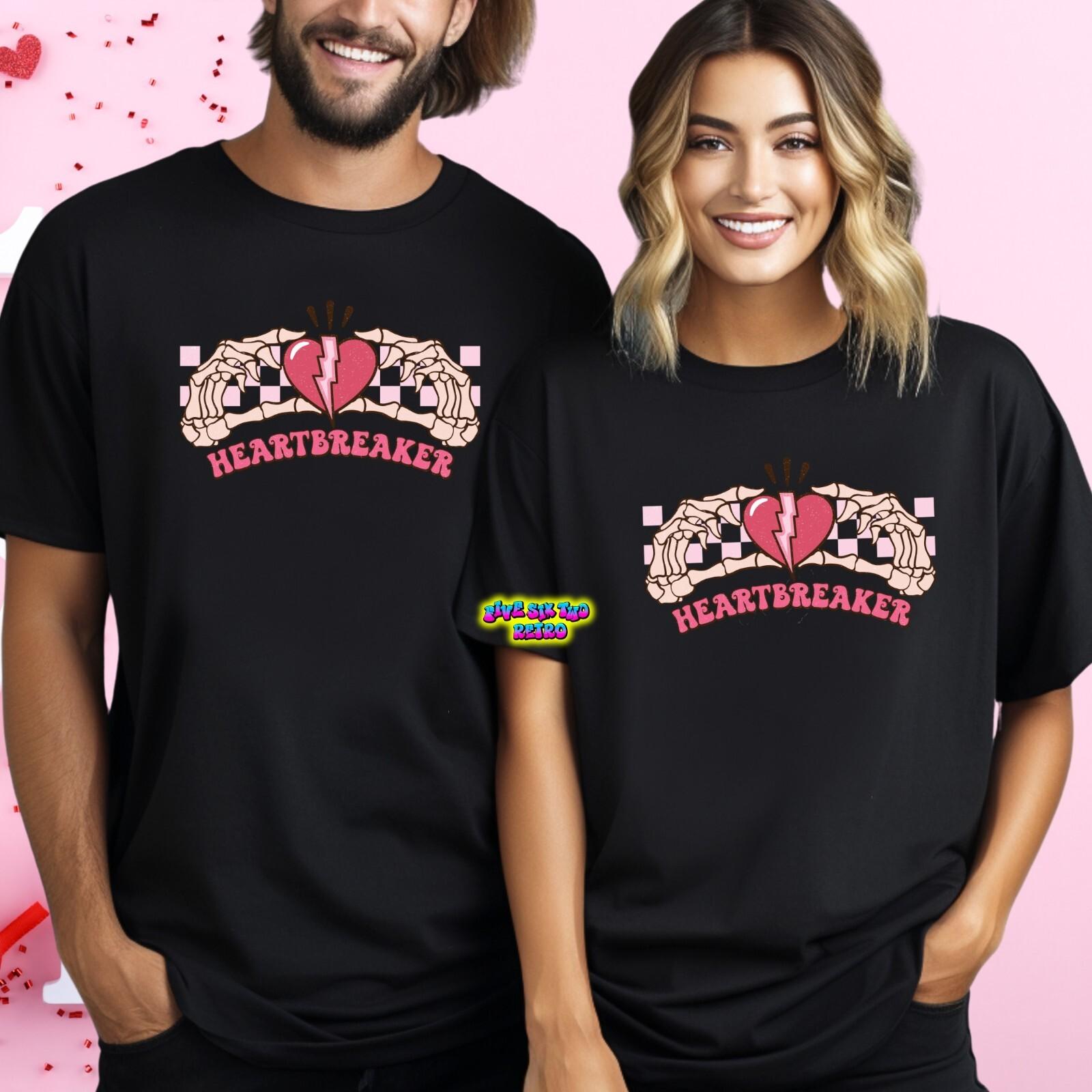 HeartBreaker Valentine s Day Unisex T-Shirt S-3XL S