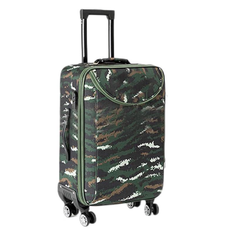 Qi Shen Yi 24-inch Camouflage Roll-on Luggage