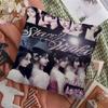 Kpop Style Group F-Fifty Fifty Pillow Cover Sofa Cushion Cover Home Room Decoration Children Gift