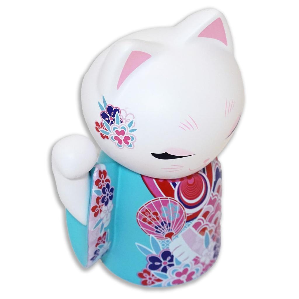 Kimmidoll Maneki Neko YUME 9cm MNFL003 Doll, Tall,