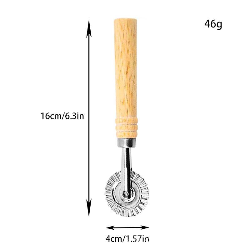 Stainless Steel Ravioli Cutter Wheel Professional Pizza Roller Knife Sharp Dough Cutter Bakery Tool Kitchen Pizza Slicer
