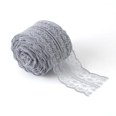 10 m Rolle 4,5 cm Breite Spitzenband DIY Dekoratives Spitzengewebe für Hochzeit Geburtstag Weihnachten