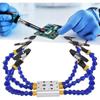 Octopus Design Welding Table Clamp 1-6 Arms Aluminum Alloy Base Welding Fixture Station Table Clamp Flexible Arm