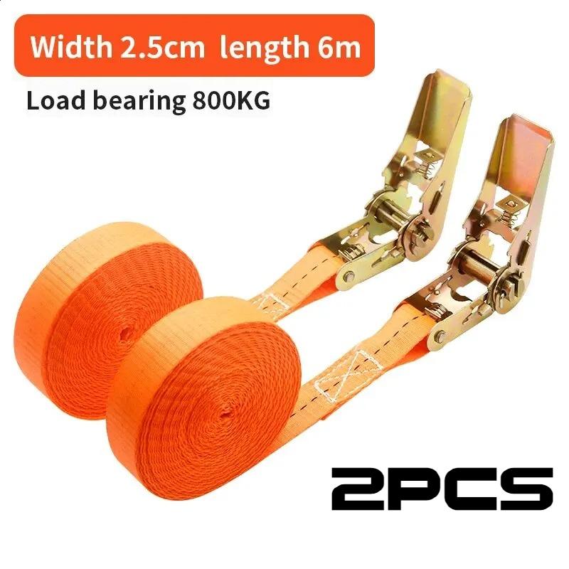 Ανθεκτικοί Μεταλλικοί Δεσμοί Φορτίου με Πόρπη για Αυτοκίνητο και Φορτηγό - Ισχυρός Ιμάντας Καστάνιας για Ασφαλή Μεταφορά Αποσκευών και Φορτίου