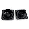 60mm 75mm Diesel Heater Conditioner Duct Air Vent Outlet with Fan Black For Webasto Car Truck Camper VAN