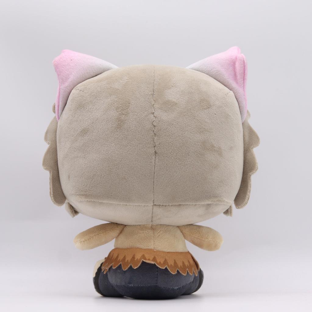 New 20cm Demon Slayer Cartoon Plush Toys Ghost Slayer Tanjirou Kamado Nezuko Kochou Figure Stuffed Plush Doll Child Gif