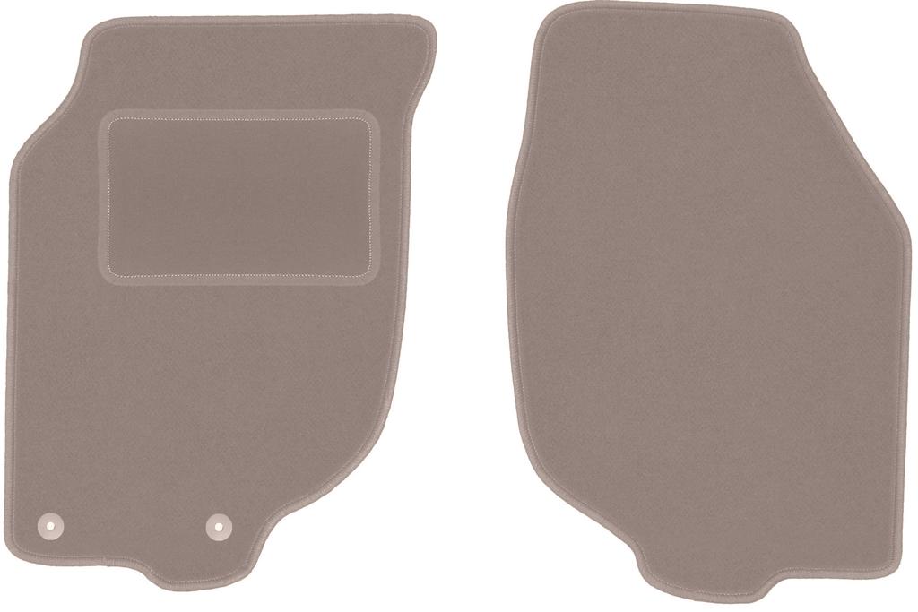 Beige front mats for: Rover 25 hatchback (1999-2005)