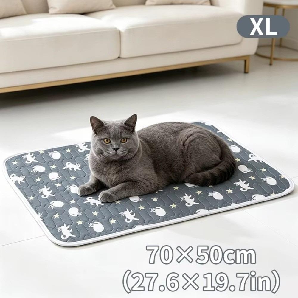 Non Slip Bottom Pet Cooling Mat Waterproof Surface Summer Pet Sleeping Pad Dogs Cats