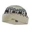 All Wool Fair Island Jacquard Hat for Women A Retro Woolen Knitted Cold Hat with A Winter Atmosphere