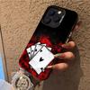 Ace of Spades Poker Phone Case  Phone Case For iPhone 14 16 15 11 12 13 Pro Max Mini Plus Shockproof Cover