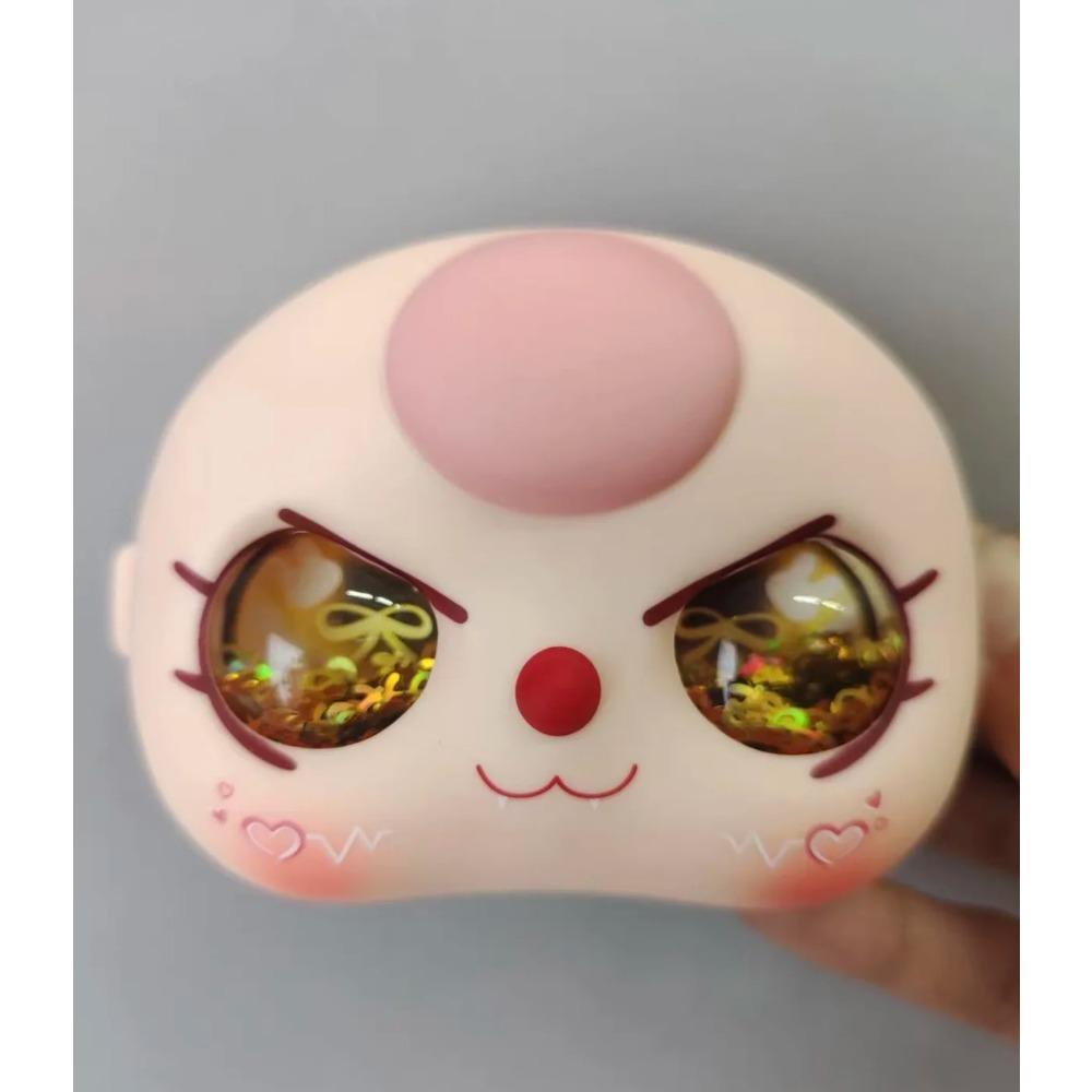 Hot Replica High Quality Baby Three Cute Angry Expression Handmade Suitable For 400% Baby Three Vinyl Faces Substitute Accessory