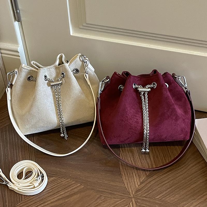 Bucket Bag, High-end Appearance, Small-sized Bag, Low-profile Bag, Delicate Crossbody Bag, Cloud-shaped Bag