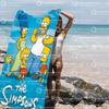 THE S-SIMPSONS Anime Cartoon Beach Towel Cute Kawaii Room Decor Bath Girls Children Hand Towels For Bathroom Shower