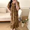 Plus Size Womens Nightgowns New Cotton Silk Nightdress Summer Casual Loose Sleepshirt Comfortable Lounge Wear