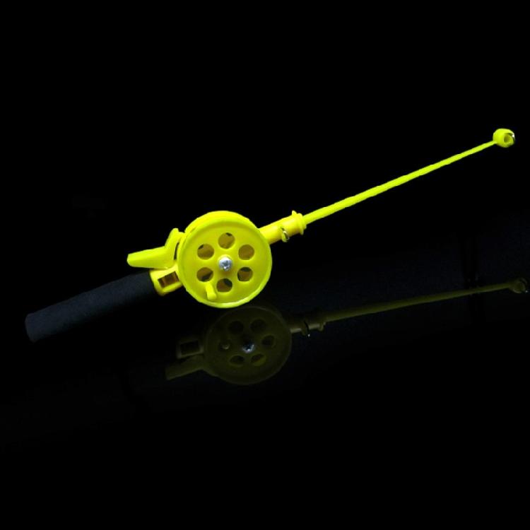 Light Weight Compact Portable Children Fishing Poles Small Ice Fishing Rod Beginner Lake Pond River Fishing Reels Poles