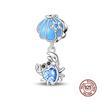 Summer Brand New Copper Metal Zircon Crab Octopus Jellyfish Turtle Shell Charm Bead Components Bead Components Compatible With Authentic Original