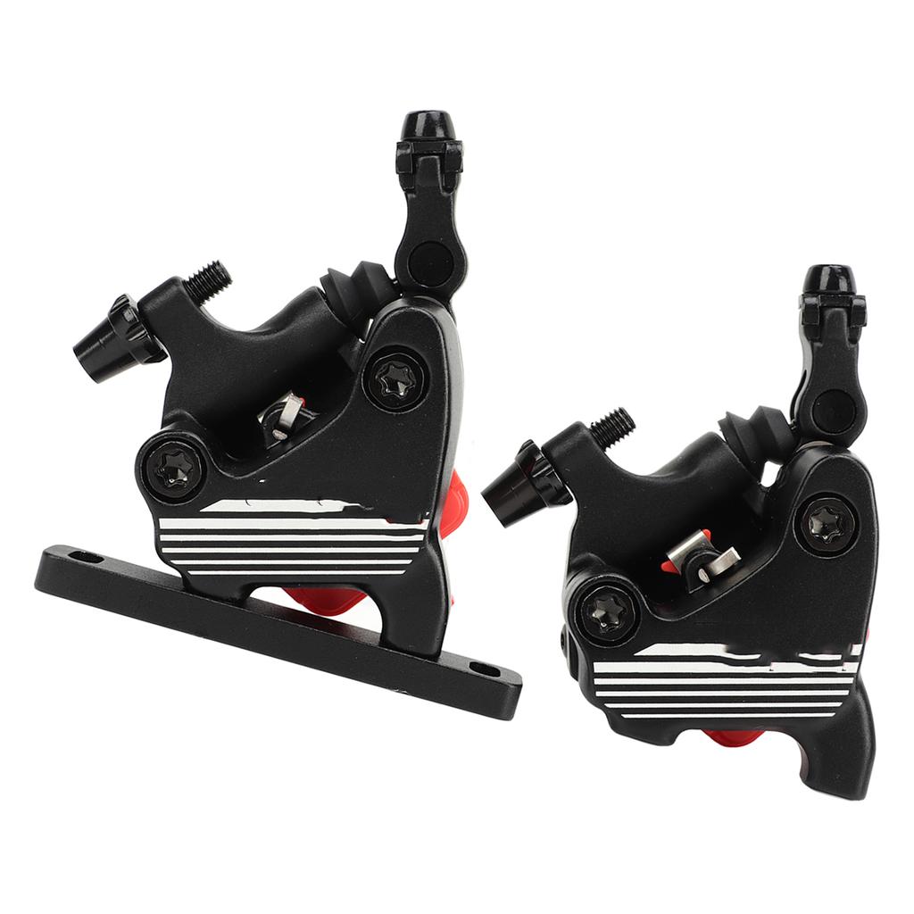 Bike Hydraulic Disc Brake Aluminium Alloy Road Oil Line Pulling Front Rear Brake Caliper for 140mm Disc