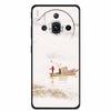For ZTE nubia Z60S Pro 6.78" Case TPU Soft Black Silicone Painted Cute Cat Starry Cover for Nubia Z60S Pro Luxury Animals Funda