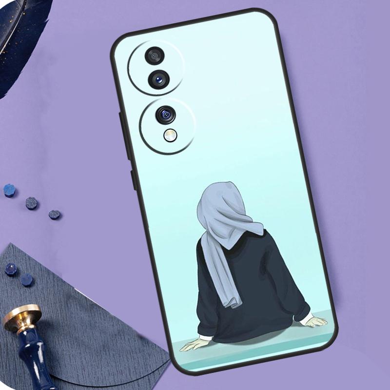 

Исламский Хиджаб Девушка Королева Для Honor Magic 6 5 Pro Lite 50 70 90 Чехол Для Honor X9b X8b X7 X8 X9 X6a X7a X8a X9a Крышка Honor Magic6 Lite