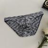 Men Slim Fit Briefs Low-rise High Elasticity U-convex Printing Panties Breathable Smooth Lines Underwear