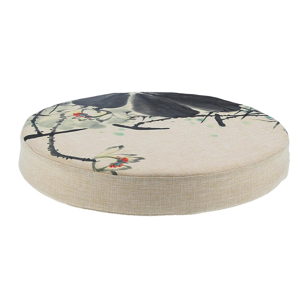 Cushion DirtResistant Removable Washable Chinese Style Cotton Linen Fabric Comfortable Thick