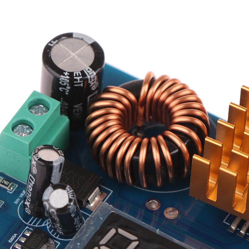 Xh-M411 Dc 3V-35V To Dc 5V-45V Boost Converter Module Voltage Regulator Adjustable Step Up Voltmeter Digital Display Module