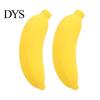 Travel Stress Reliever 2Pcs Relief Simulation Banana Toy Anti-Anxiety Color Changing Squeeze Fidget Slow Rising Fruit Sensory Office Worker