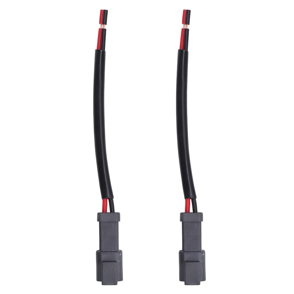 1 Pair 2 Pin DT Connectors Rubber Copper Waterproofing DT Electrical Wire Connector Wiring Harness for Car Trucks Boats