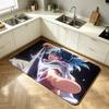Hajime Kashimo Jujutsu Kaisen Manga Shower Room Absorbent Small Floor Mat Soft Comfortable Decorative Foot Mat