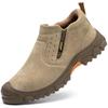 Men's Steel Toe Non-Slip Welding Work Shoes - High-Density, Anti-Smashing, Anti-Puncture, Wear-Resistant Safety Footwear